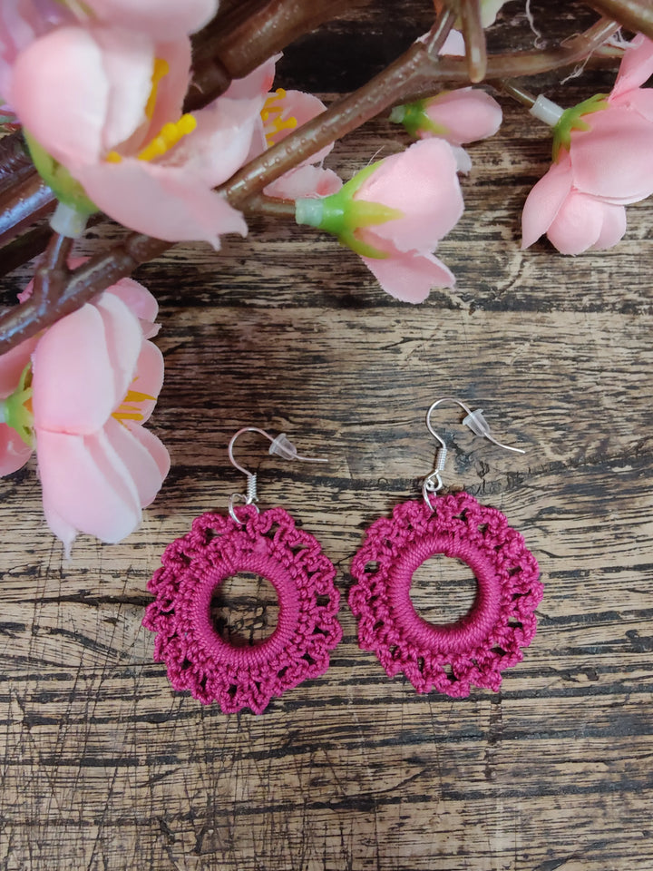 Virkatut korvikset Mia