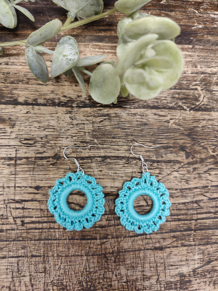 Virkatut korvikset Mia