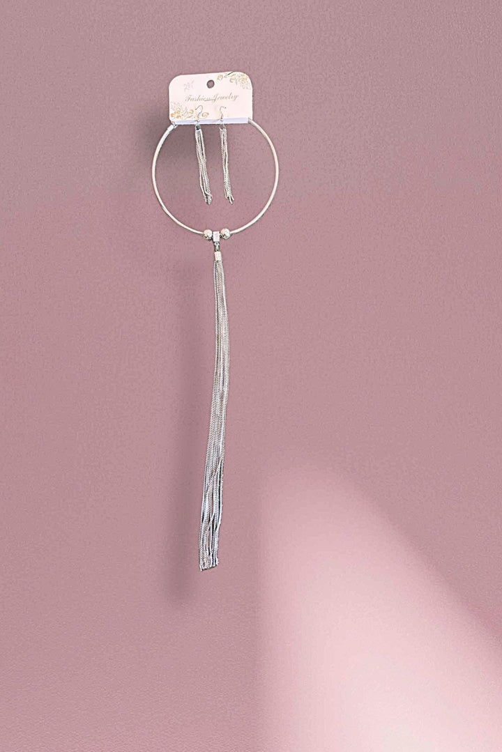 Korusetti – pitkä ketju & korvikset