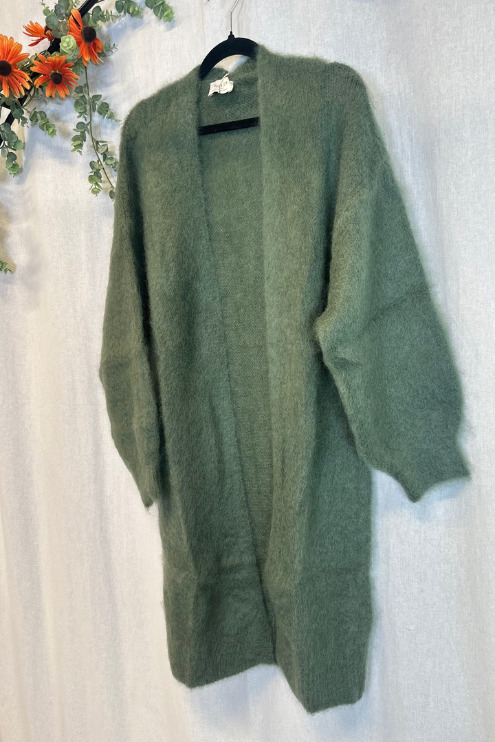 Pitkä kid mohair neule - Johanna