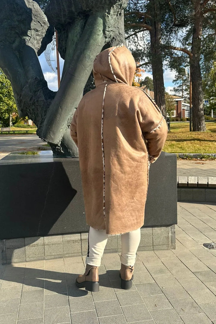 Leoparditurkis kääntötakki Toini