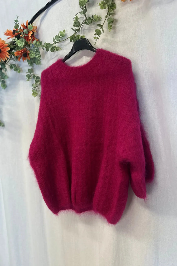 Kid mohair-neule - Susanne