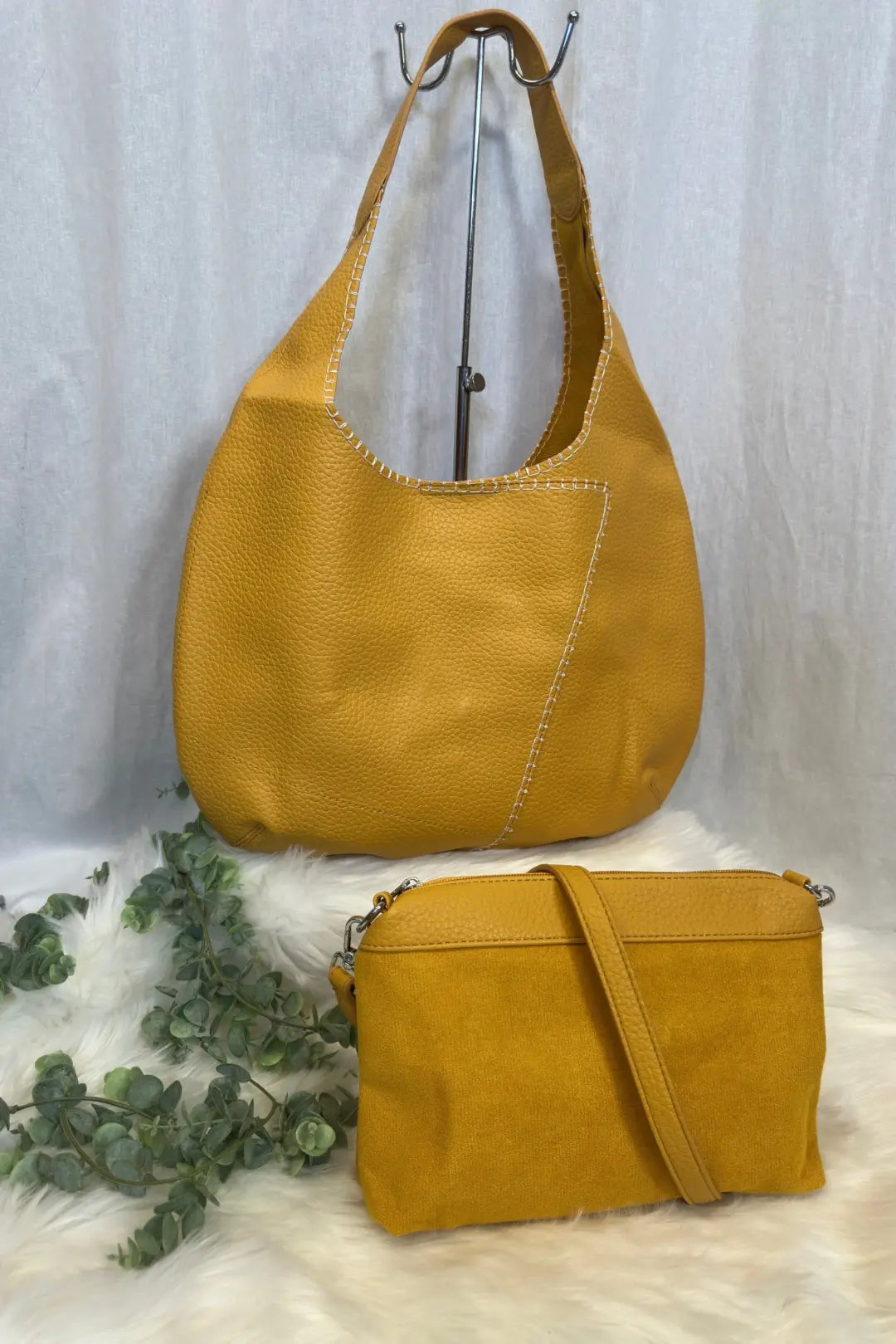 Keinonahkalaukku 2-osainen