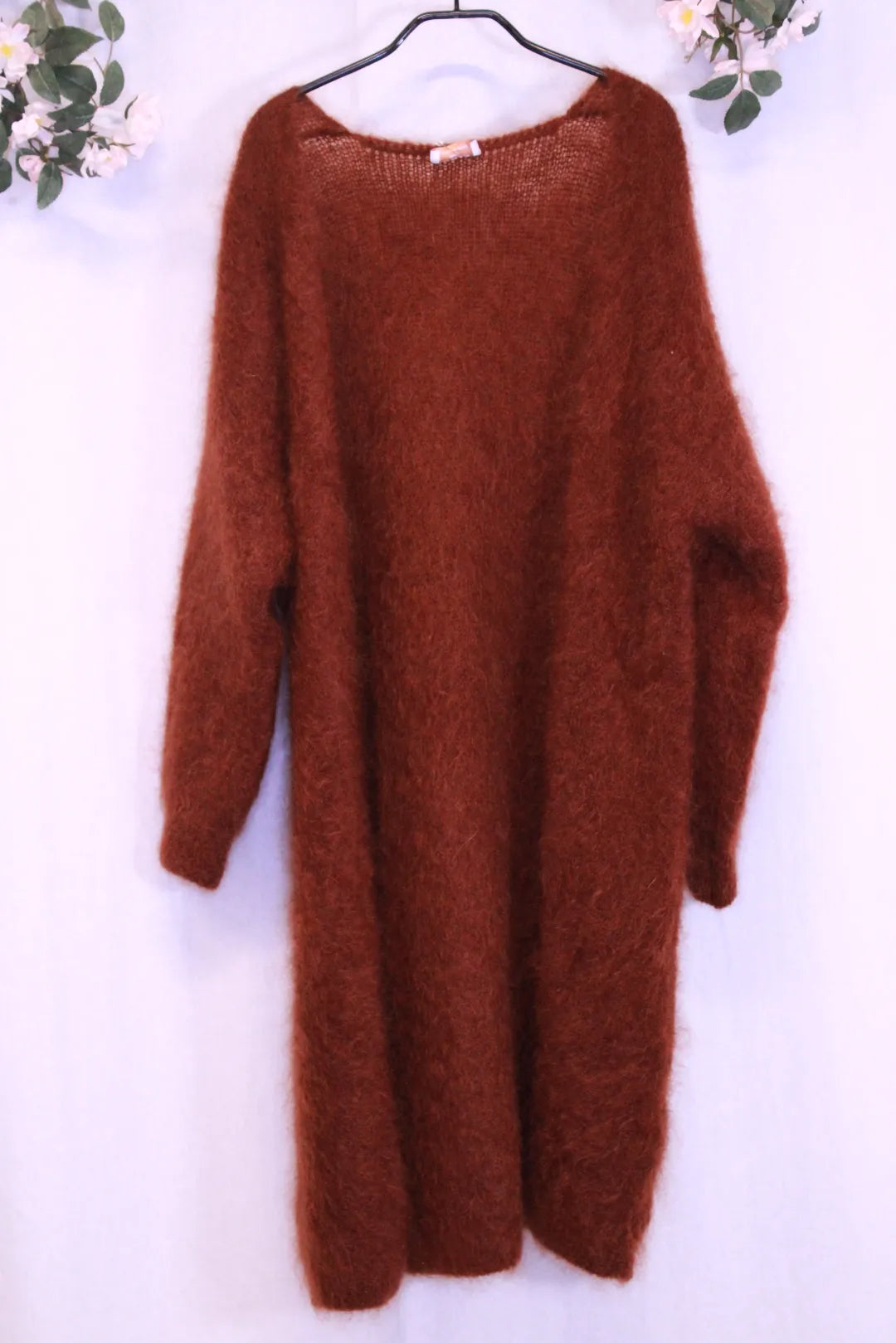 Pitkä kid mohair neule - Johanna