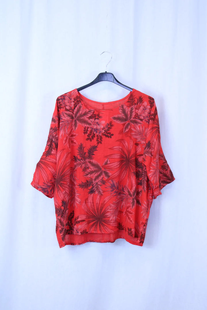 Paita kukkakuviolla Irmeli