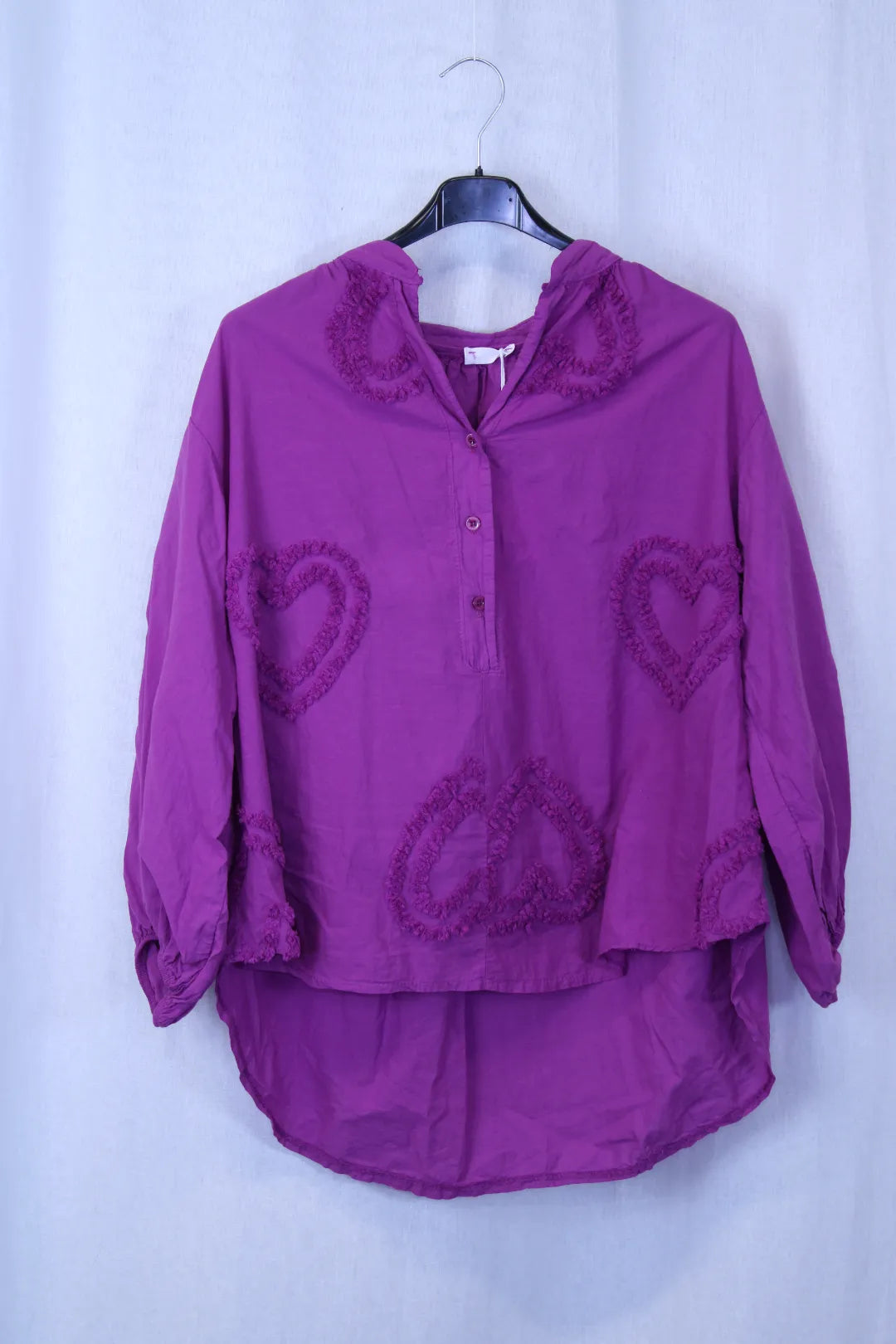 Puuvillapaita sydämillä XL Pirita