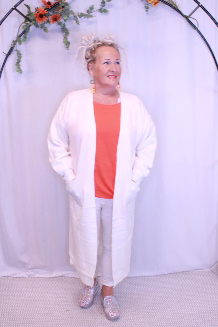 Neuletakki  taskuilla - Krista