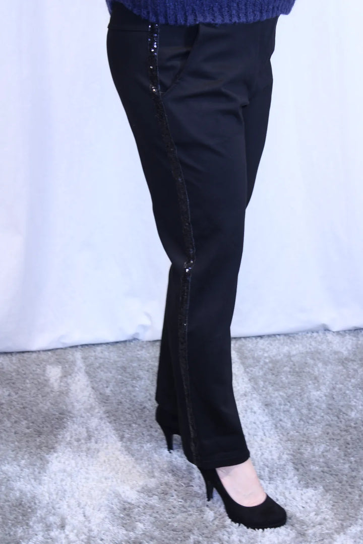 Housut paljettinauhalla Jenna