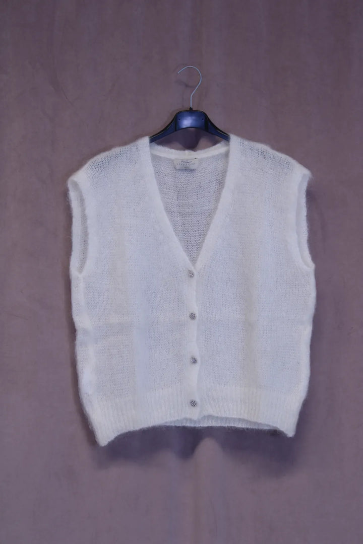 Neuleliivi timanttinapeilla Marjut