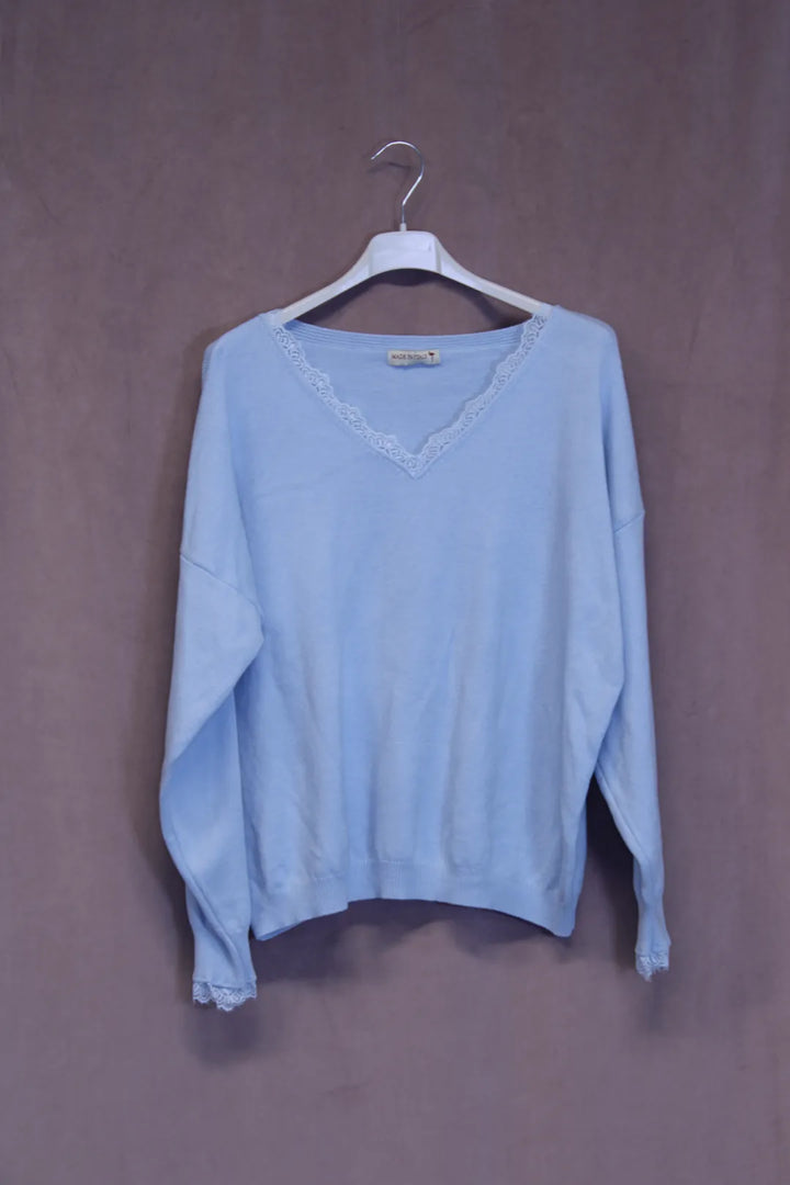 Neule pitseillä Teija