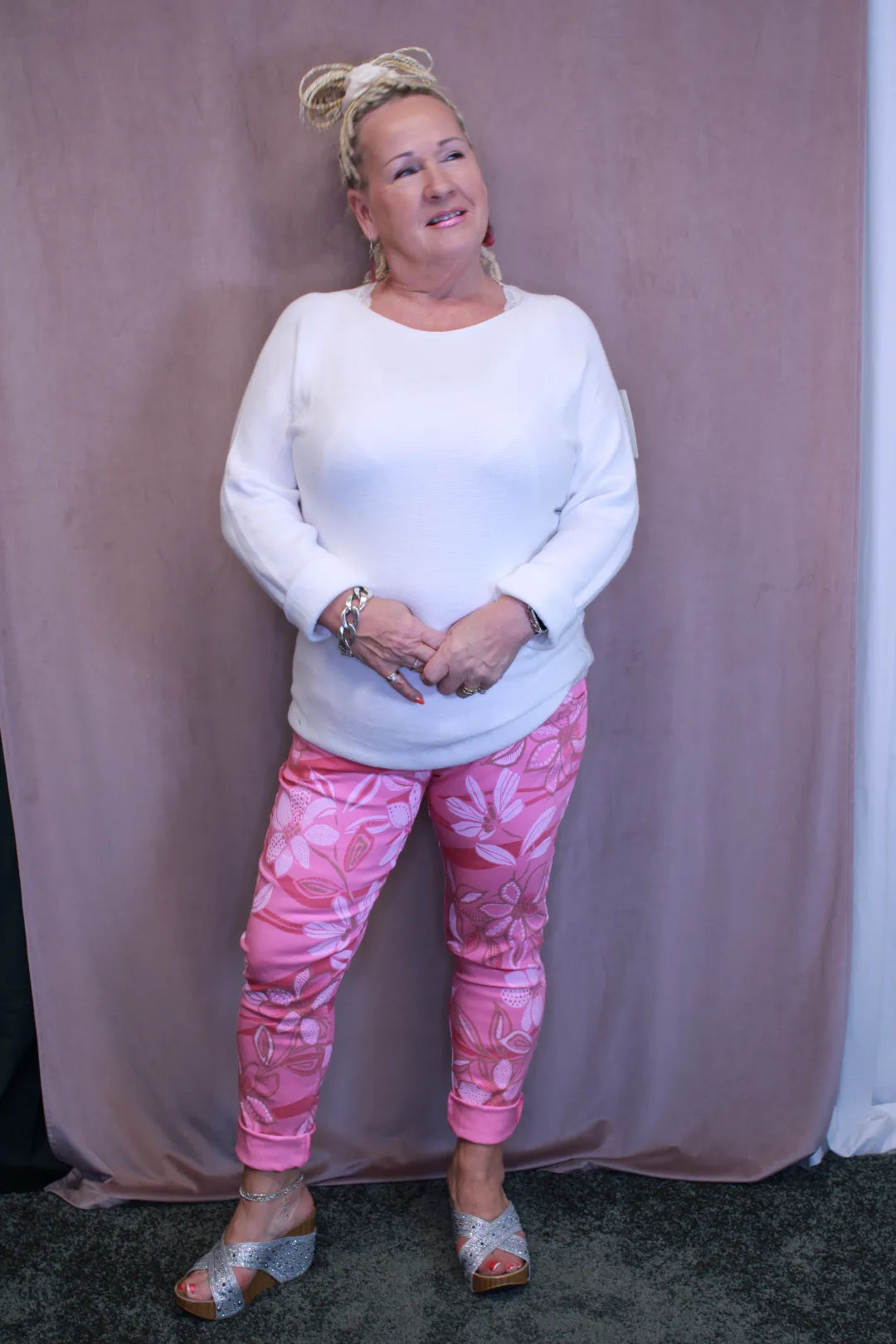 Kukkakuvioidut Housut Suvi