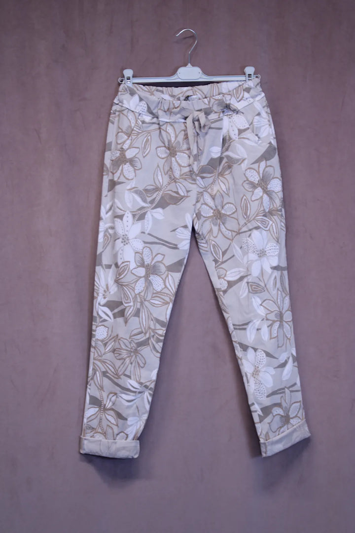 Kukkakuvioidut Housut Suvi