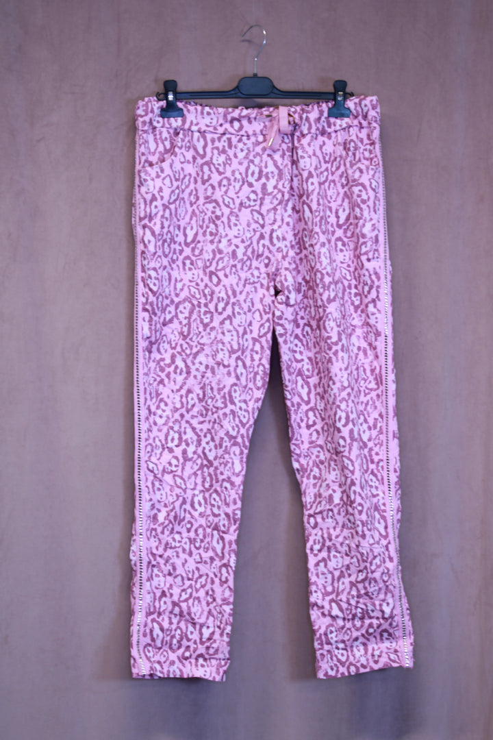 Leopardihousut koristenauhalla Teresa