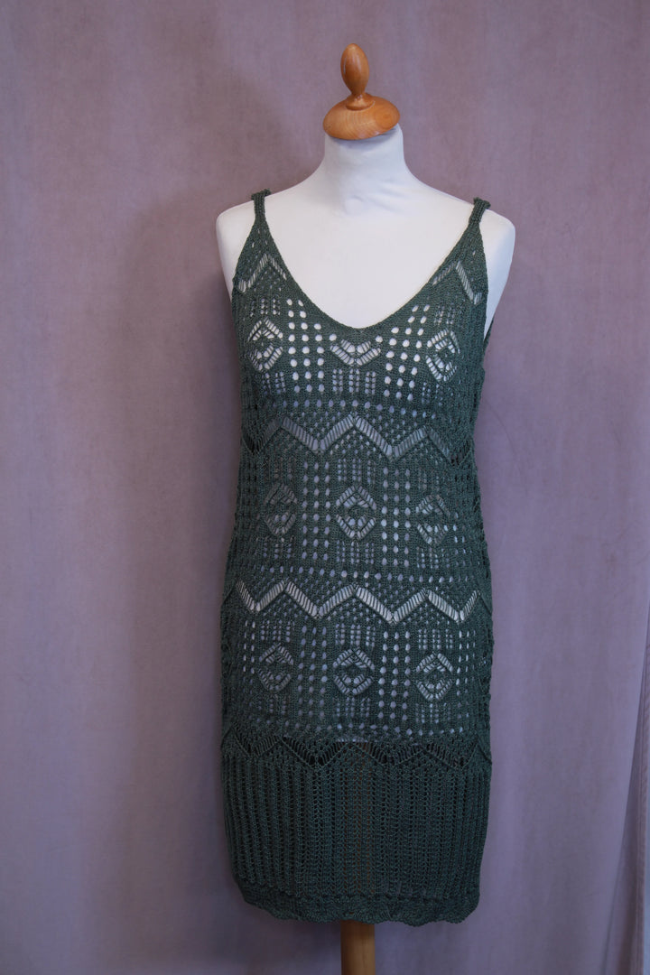 Virkattu Mekko/Tunika Tiia