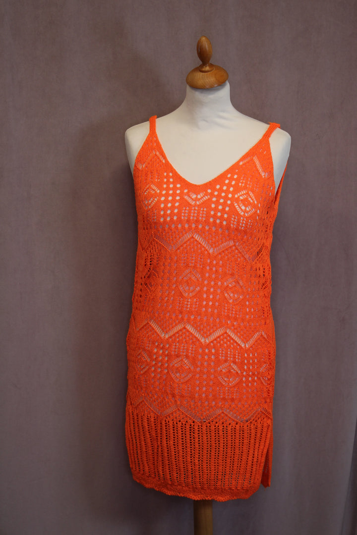 Virkattu Mekko/Tunika Tiia