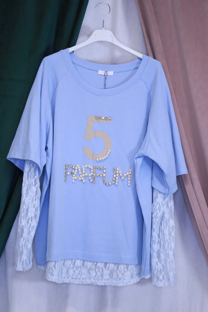 Pitsihihainen paita  Iisa