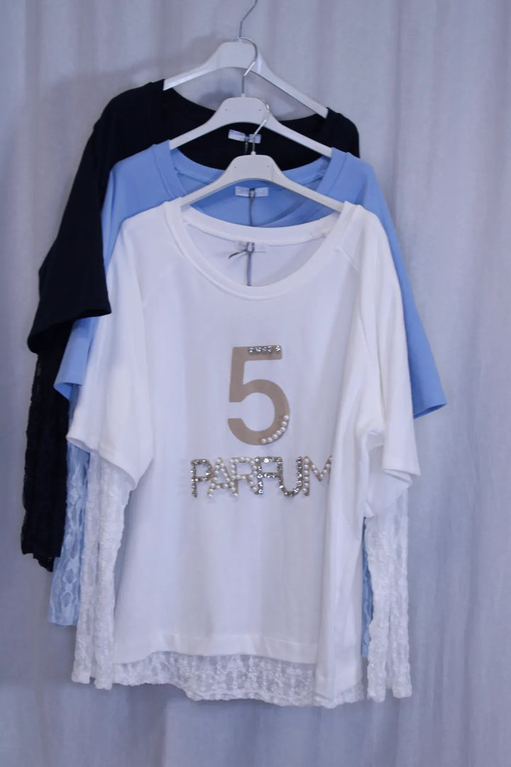 Pitsihihainen paita  Iisa