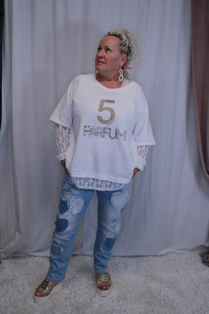 Pitsihihainen paita  Iisa