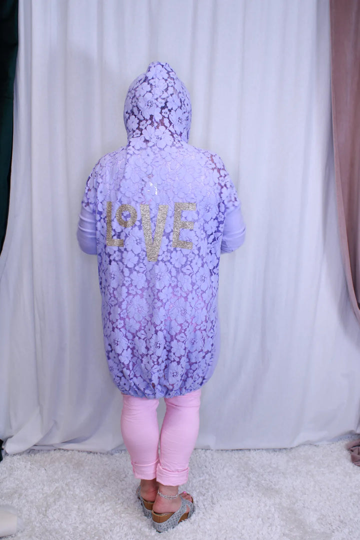 Pitsijakku hupulla Viola