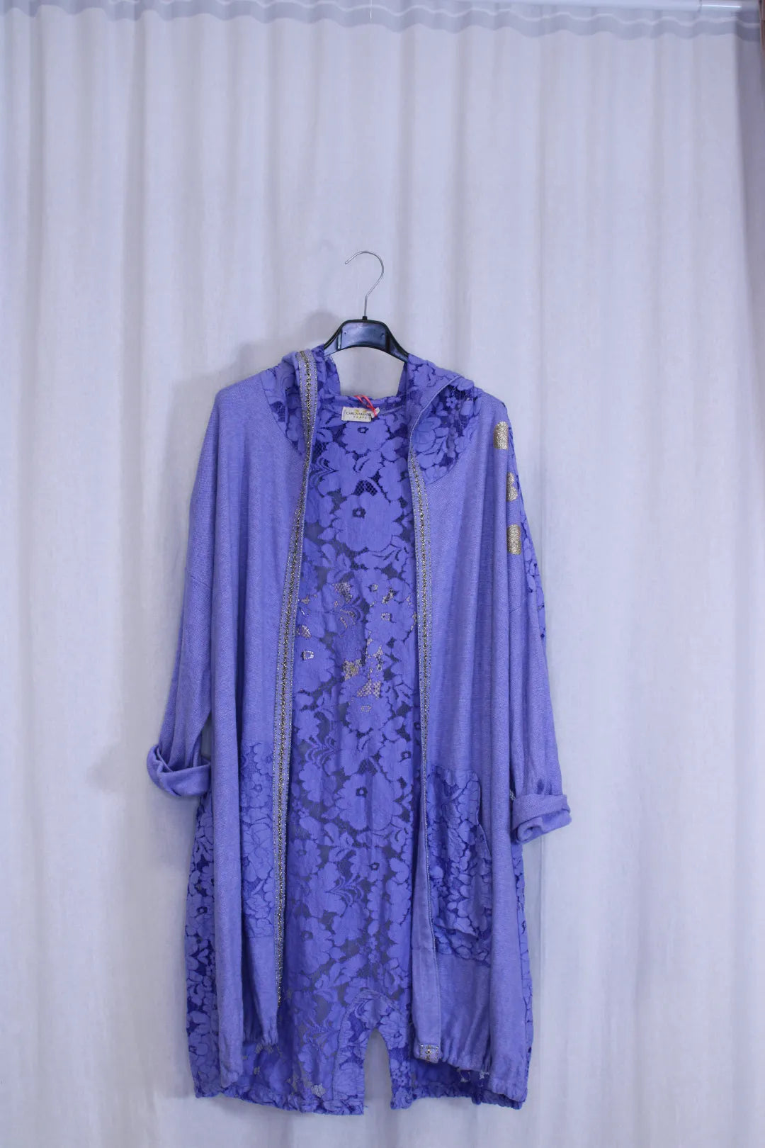 Pitsijakku hupulla Viola