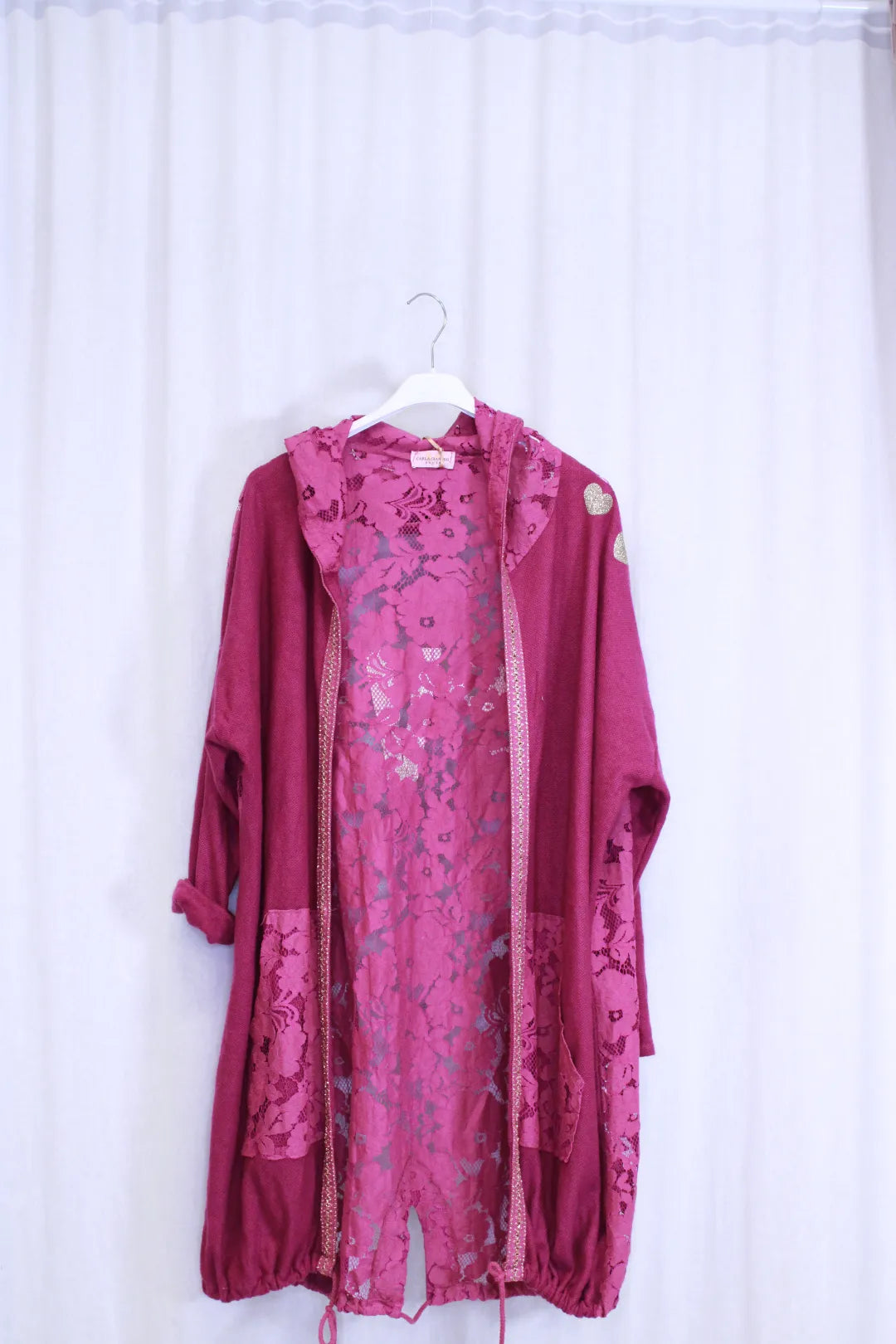 Pitsijakku hupulla Viola