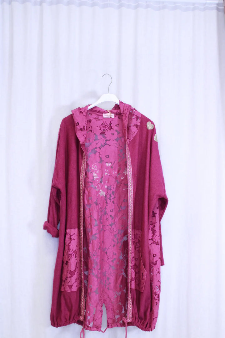 Pitsijakku hupulla Viola