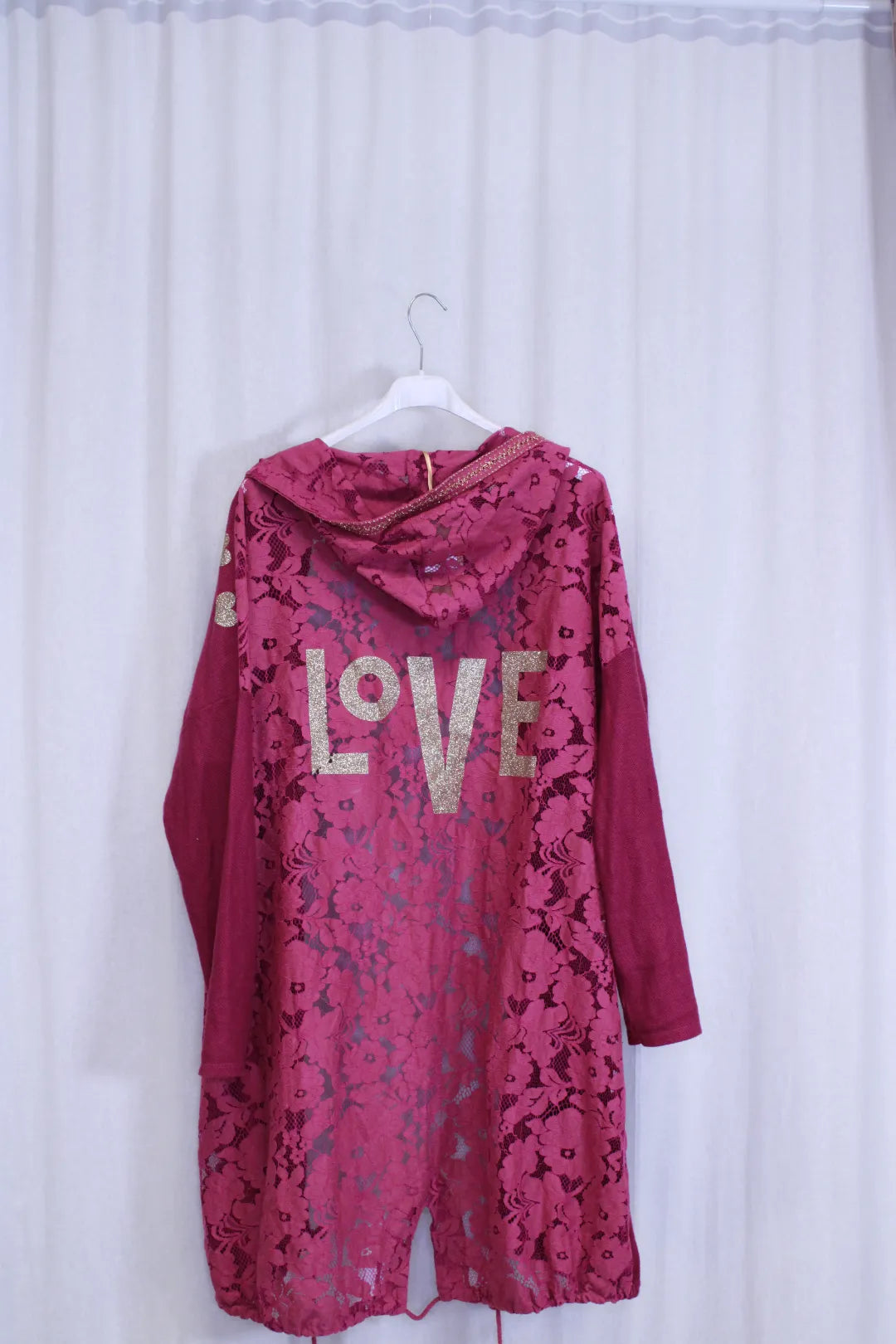 Pitsijakku hupulla Viola