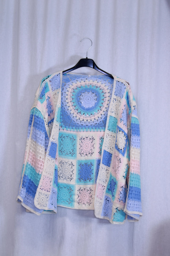 Avoin neuletakki Hilla