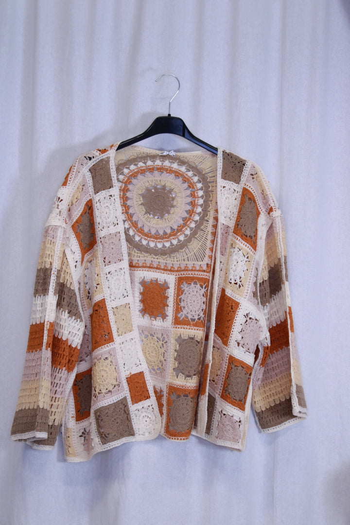 Avoin neuletakki Hilla