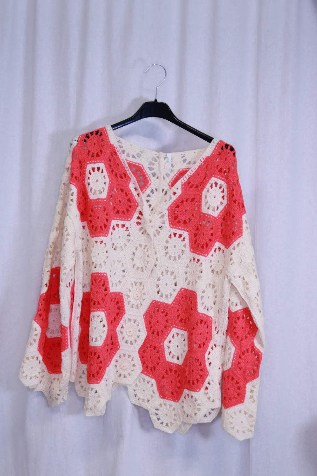 Puuvillaneuletakki Vilja