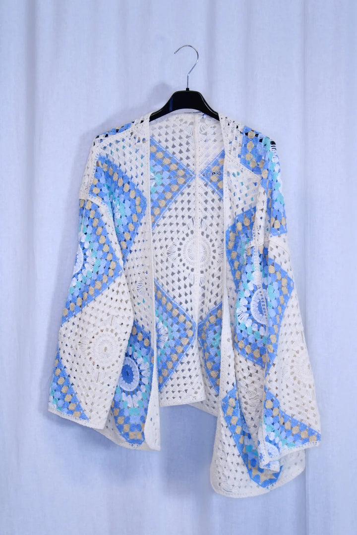 Virkattu neuletakki Silja