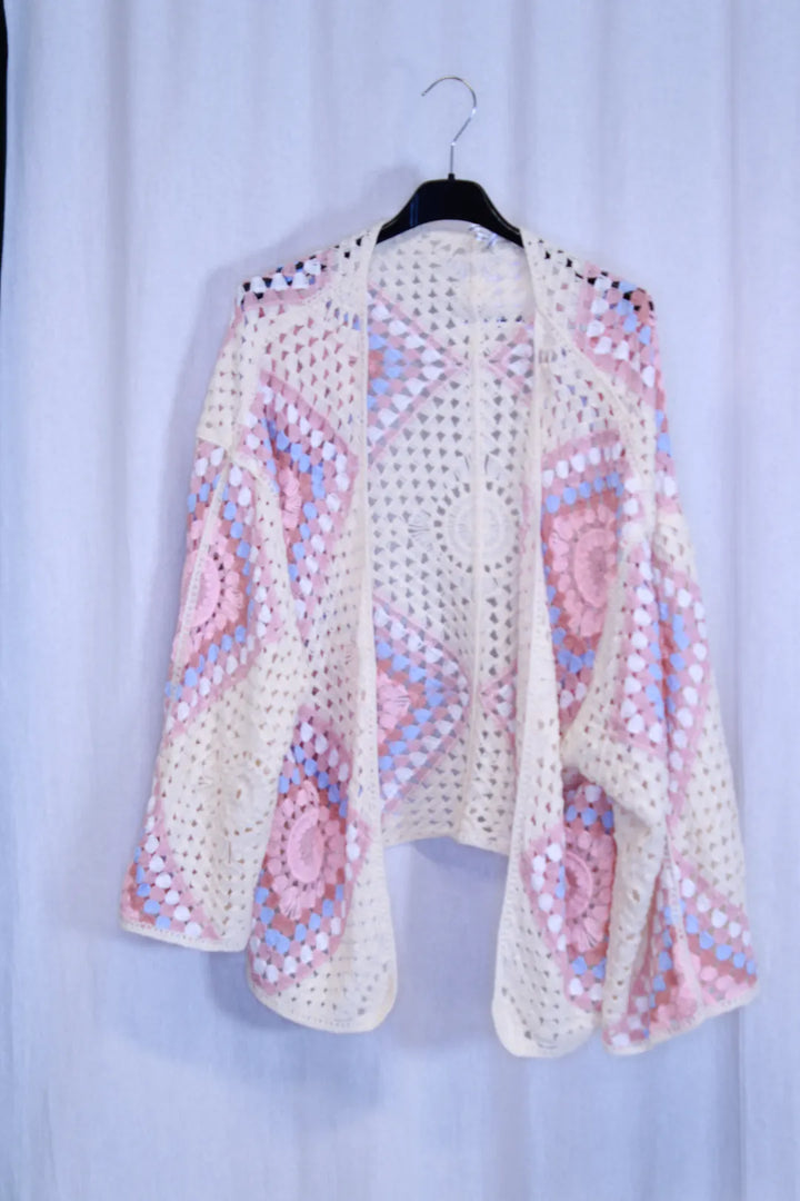 Virkattu neuletakki Silja