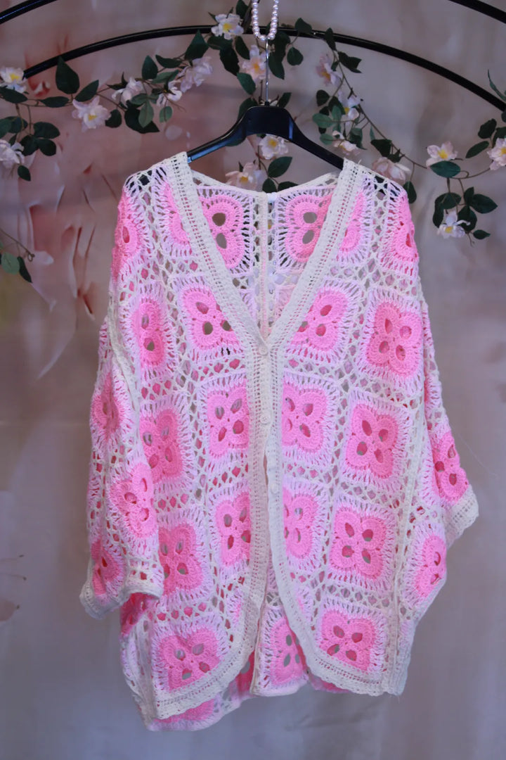 Virkattu puuvillaneule - Minea