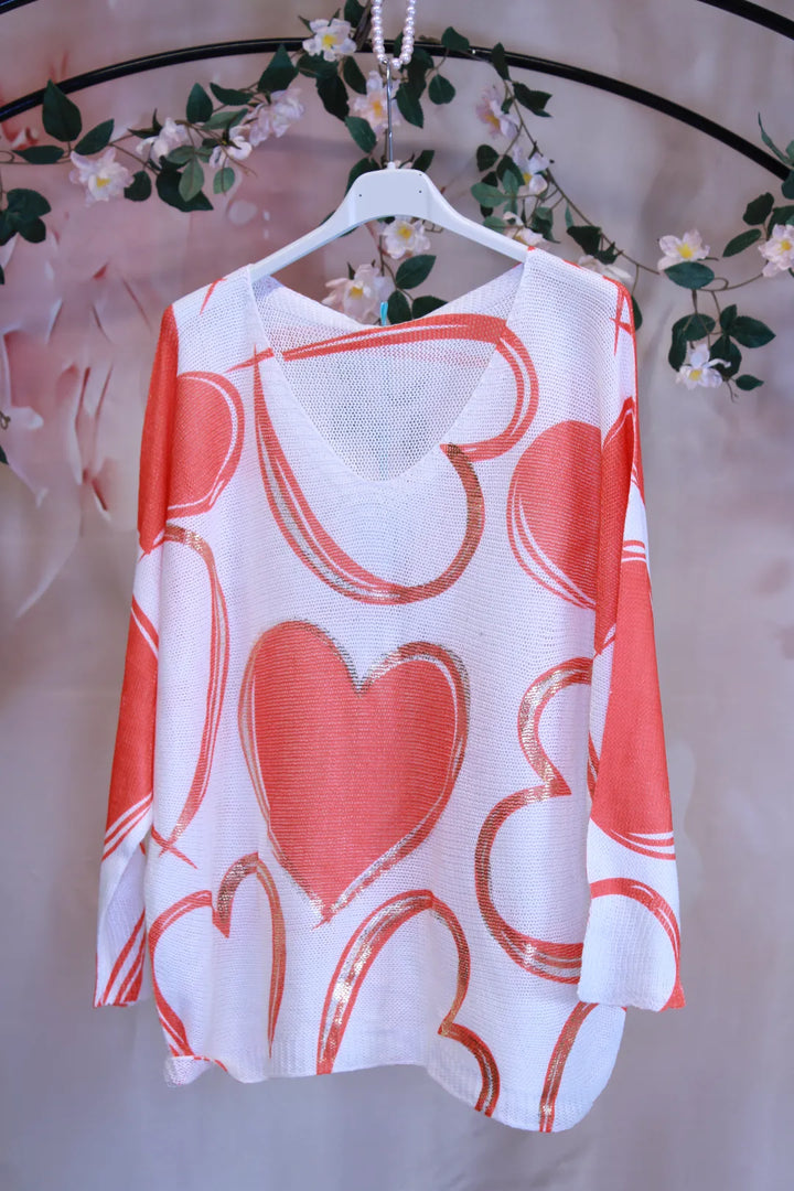 Neule sydänkuviolla - Lumia