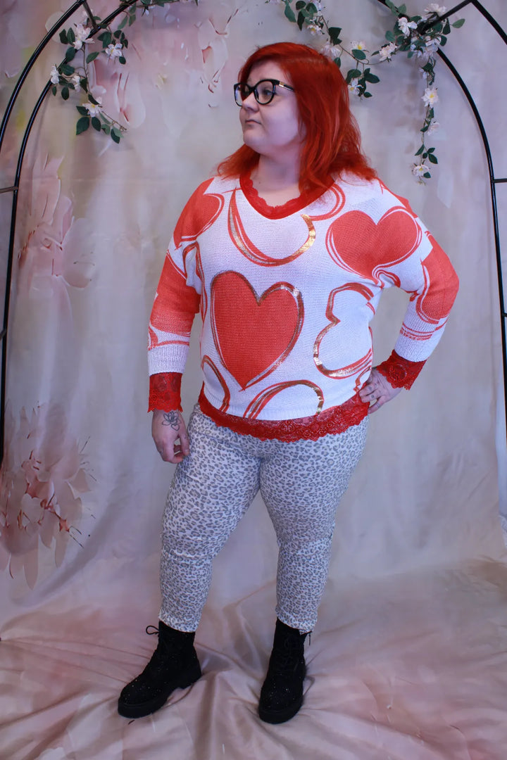 Neule sydänkuviolla - Lumia