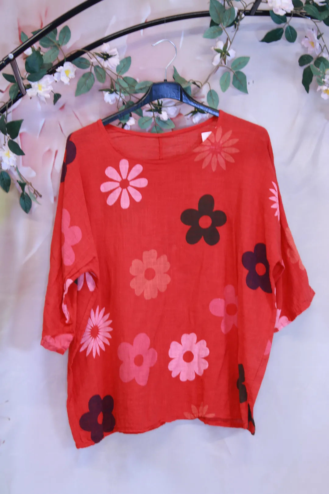 Lyhythihainen puuvillapaita  Aura