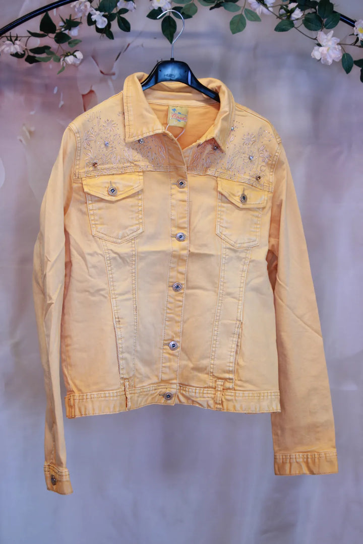 PV Keltainen farkkutakki - Alisa