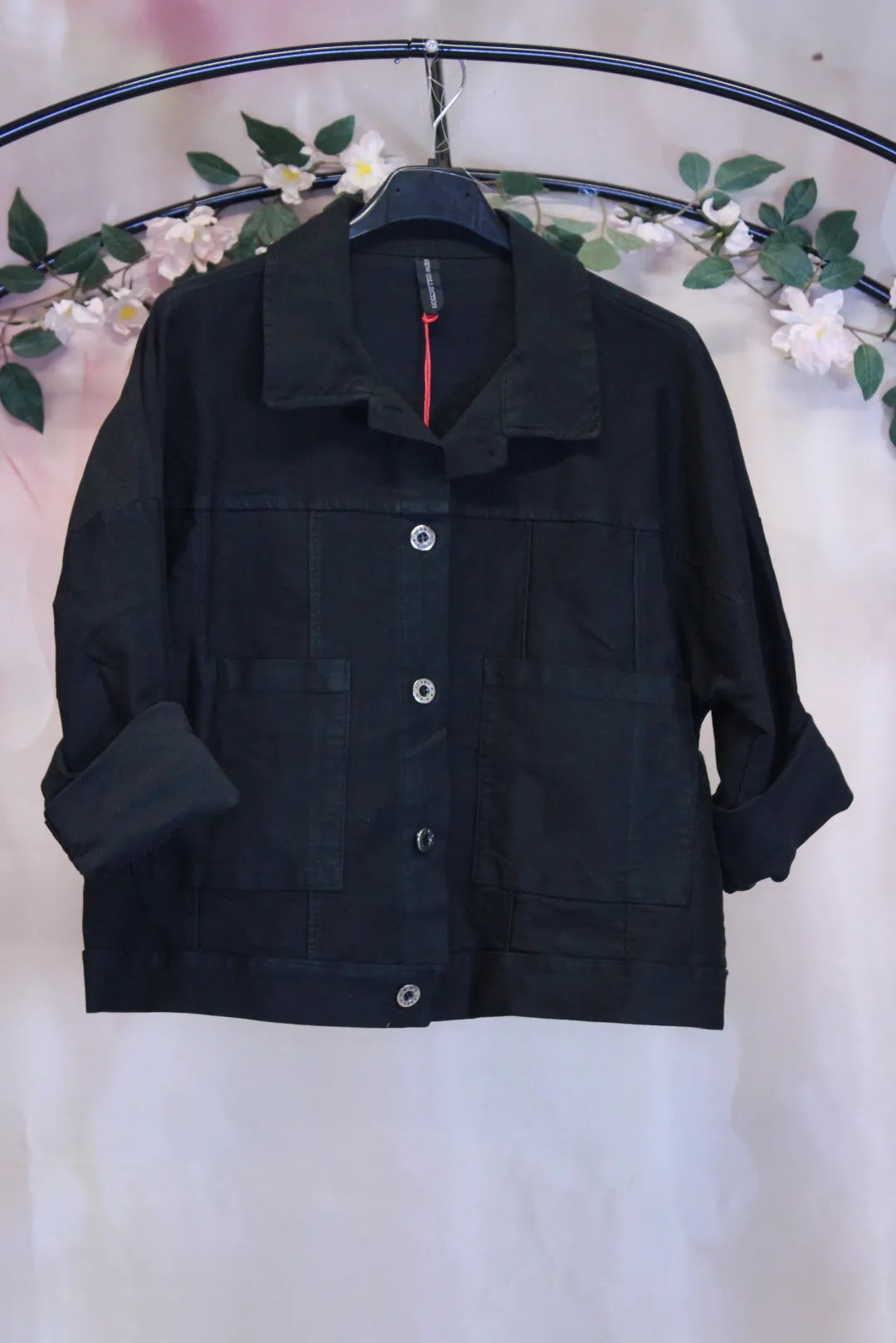 Farkkumainen puuvillatakki - Annu