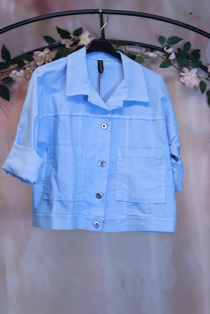 Farkkumainen puuvillatakki - Annu