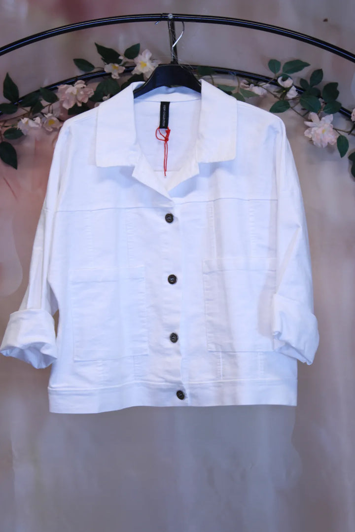 Farkkumainen puuvillatakki - Annu