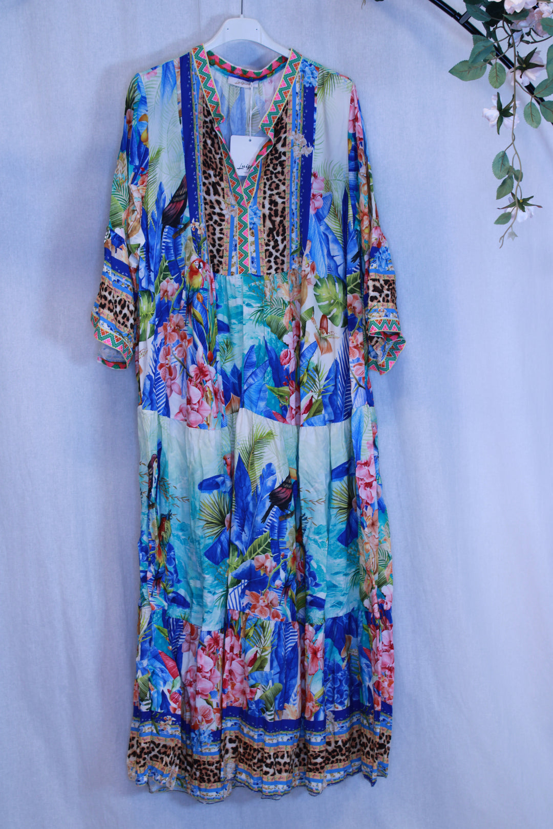 Värikäs mekko - Johanna