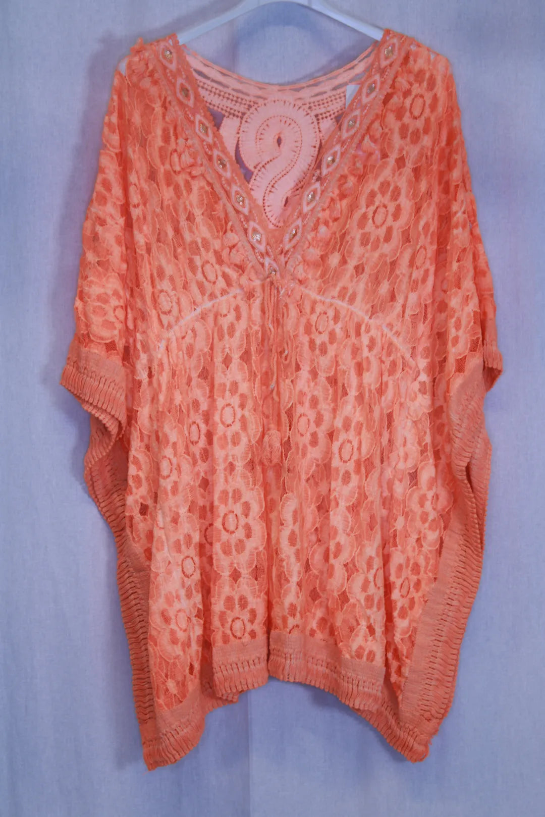 Hihallinen poncho - Lilian