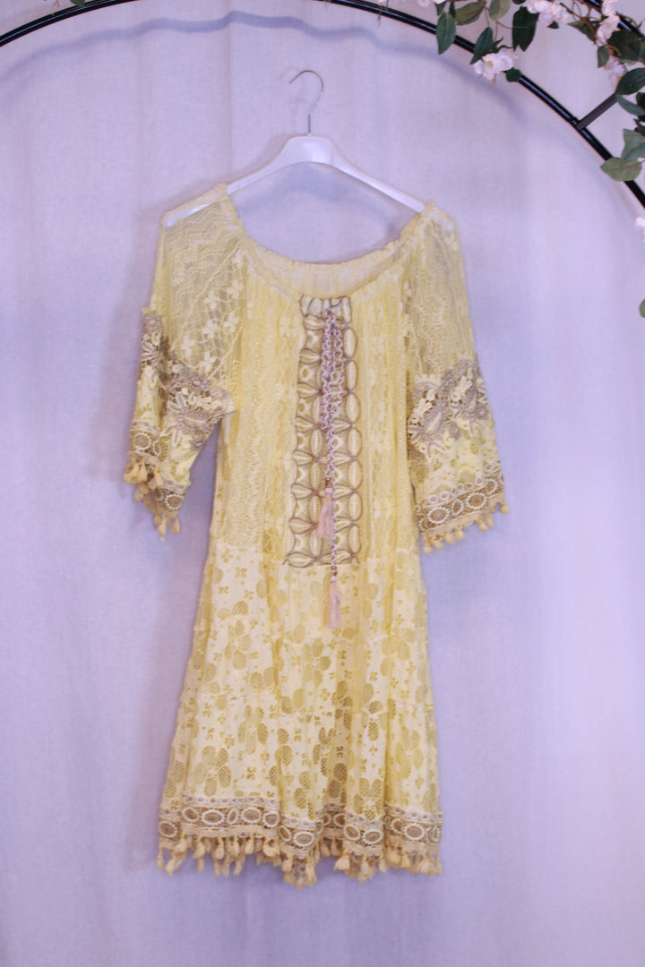 Boho pitsitunika - Usva