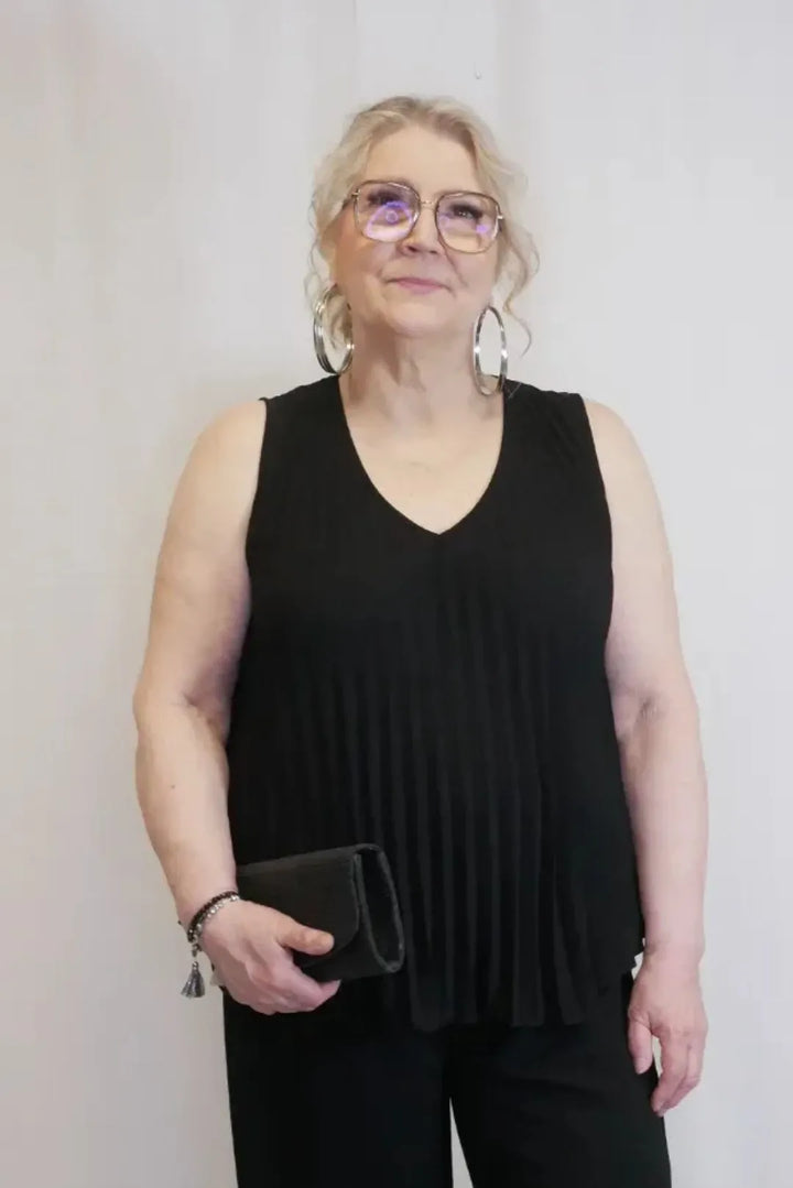 Pliseerattu paita 38-42