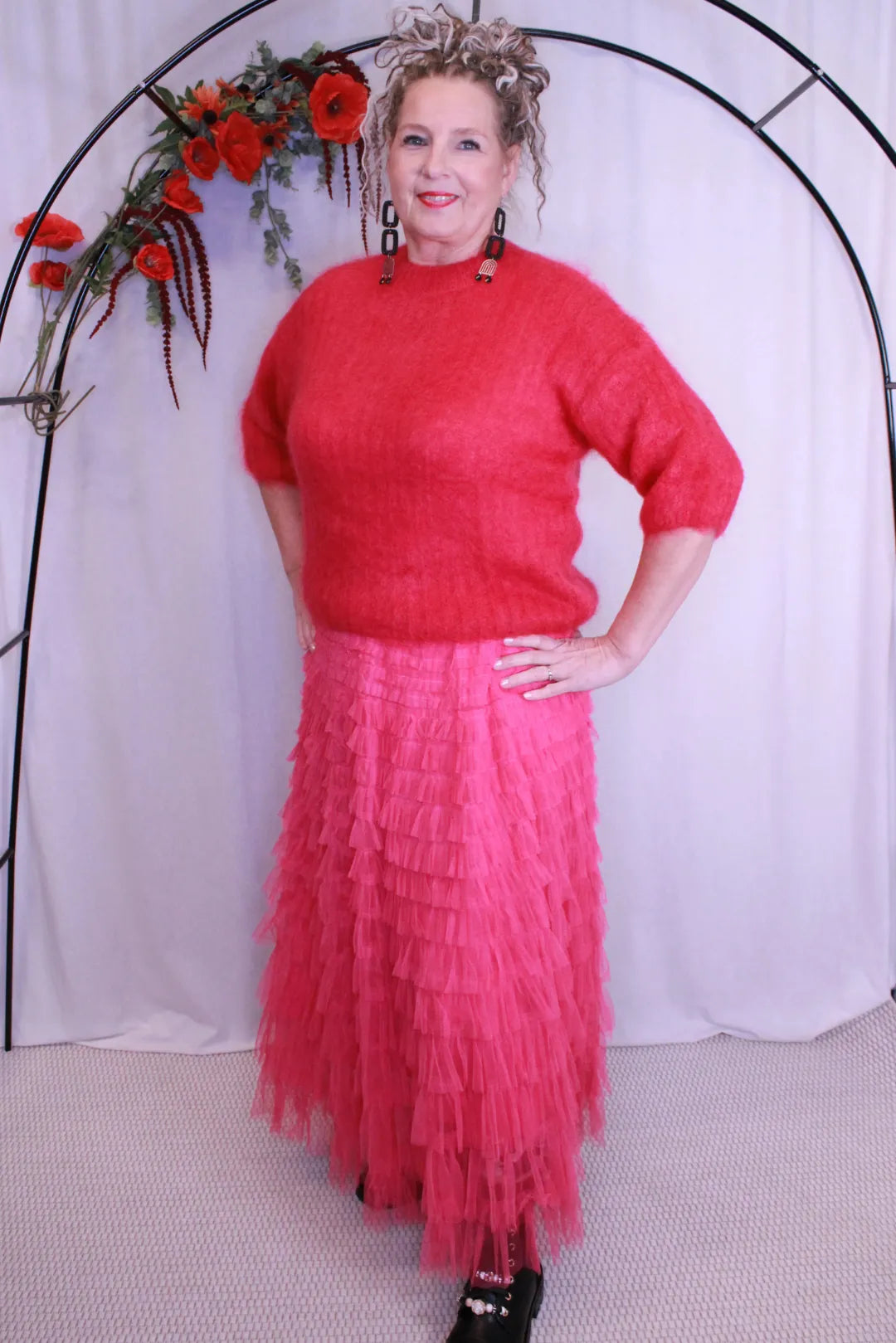 Kid mohair-neule - Susanne