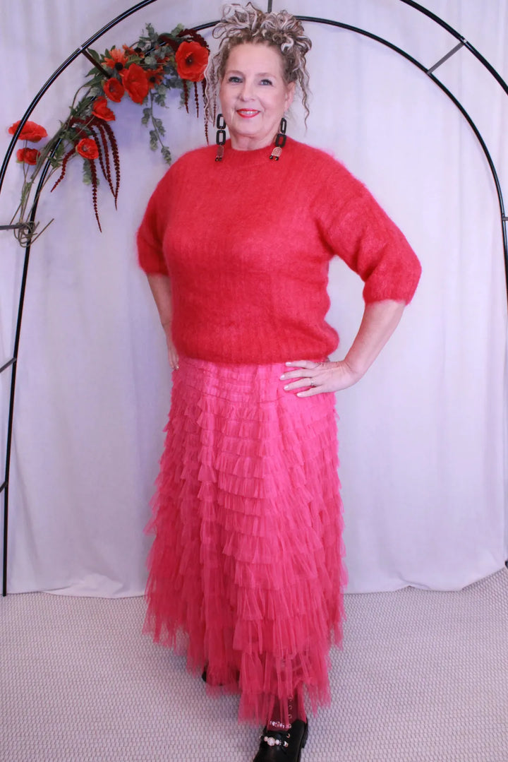 Kid mohair-neule - Susanne