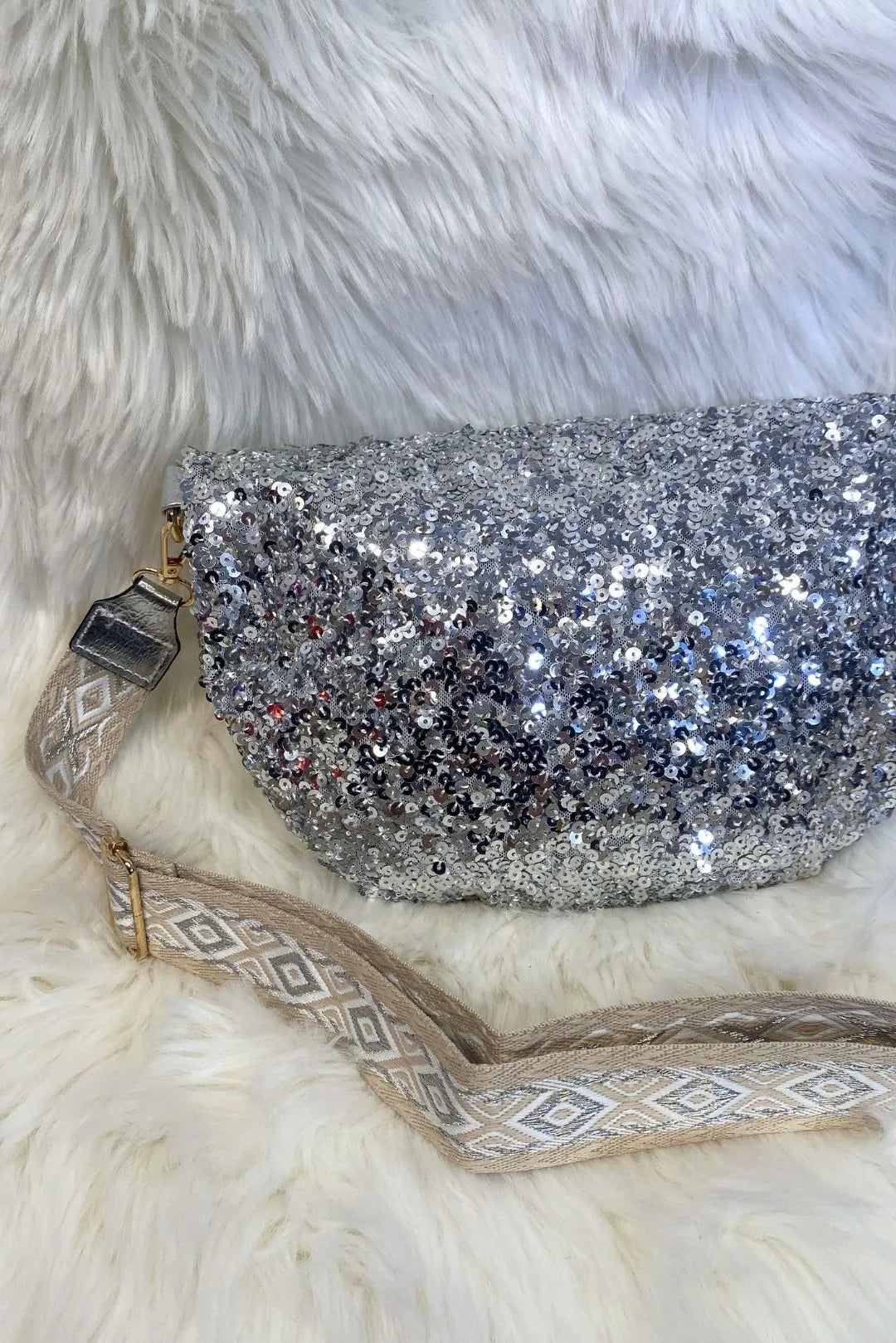 Paljettilaukku Elisabet