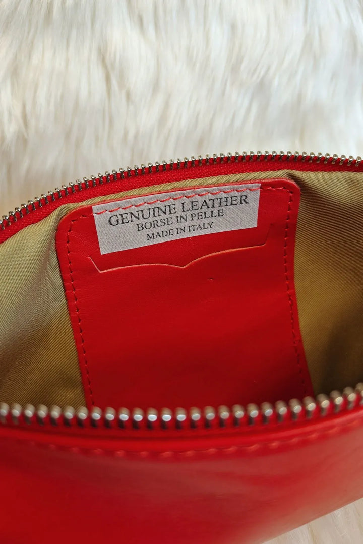 Kirjekuorilaukku Anja - nahkaa