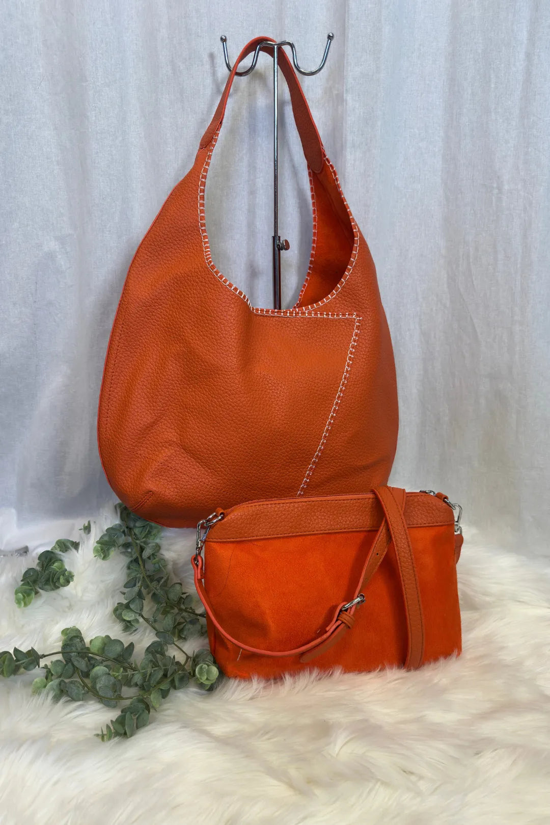 Keinonahkalaukku 2-osainen