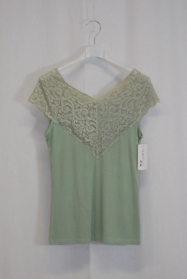 Hihaton paita pitsillä S/M Anne